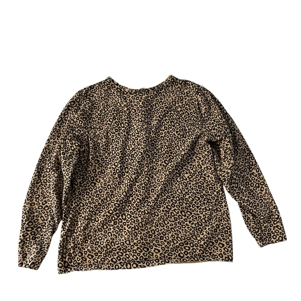 Christopher & Banks Animal Print Cardigan ~ Size Small - Picture 2 of 7